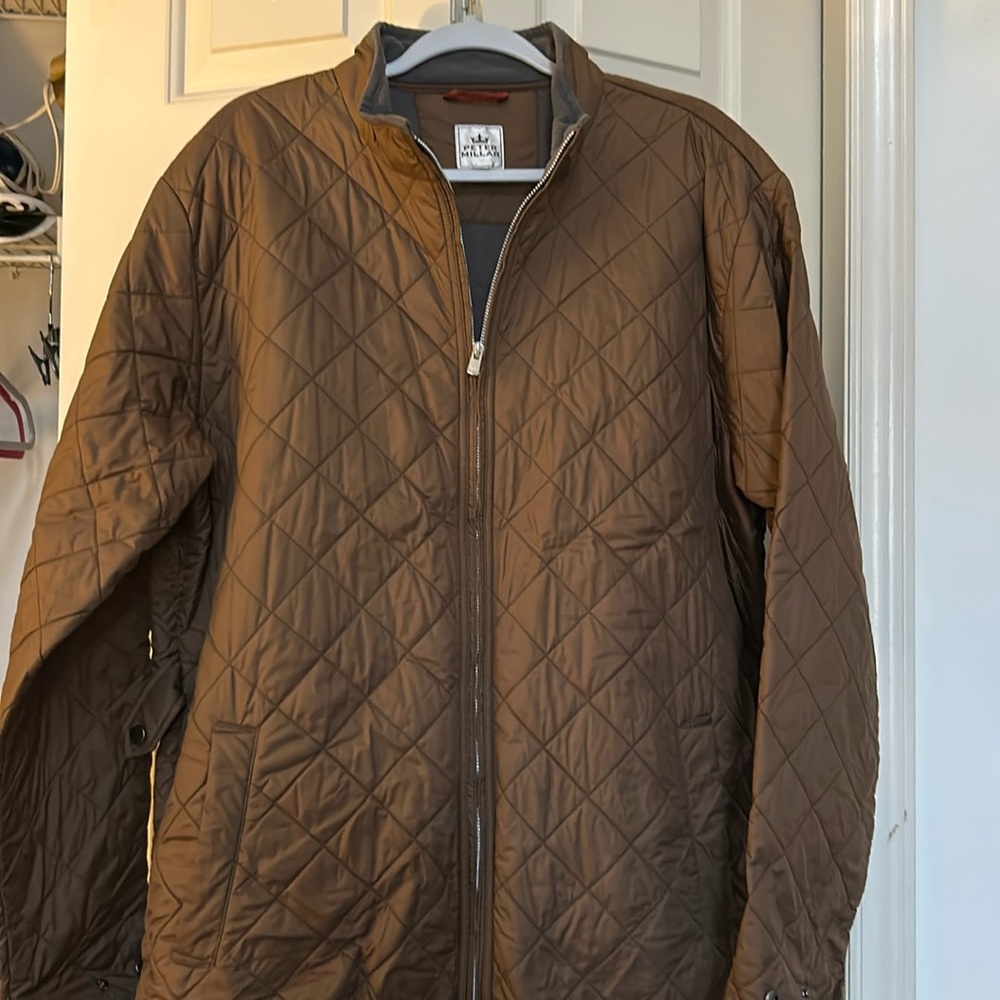 Peter Millar quilted jacket XL
